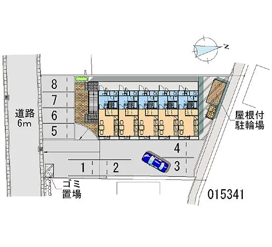 ★手数料０円★浅口郡里庄町新庄 月極駐車場